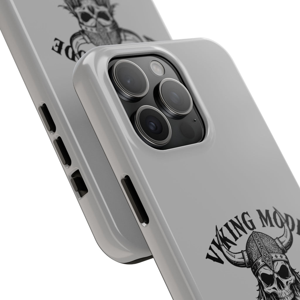 Viking Mode Skull Helmet phone case | Nordic warrior, est. 795 AD