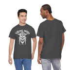Viking Mode Skull Viking T-shirt | Norse Helmet Skull Graphic Tee