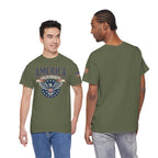 America Patriotic T‑Shirt – "America Celebrating 250 Years" Eagle Emblem