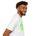 Nobody Cares T‑Shirt — Neon Green "Guess What? Nobody Cares!" Graphic Tee