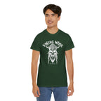 Viking Mode Skull Viking T-shirt | Norse Helmet Skull Graphic Tee