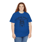 Viking Mode Skull Viking T-shirt | Norse Helmet Skull Graphic Tee