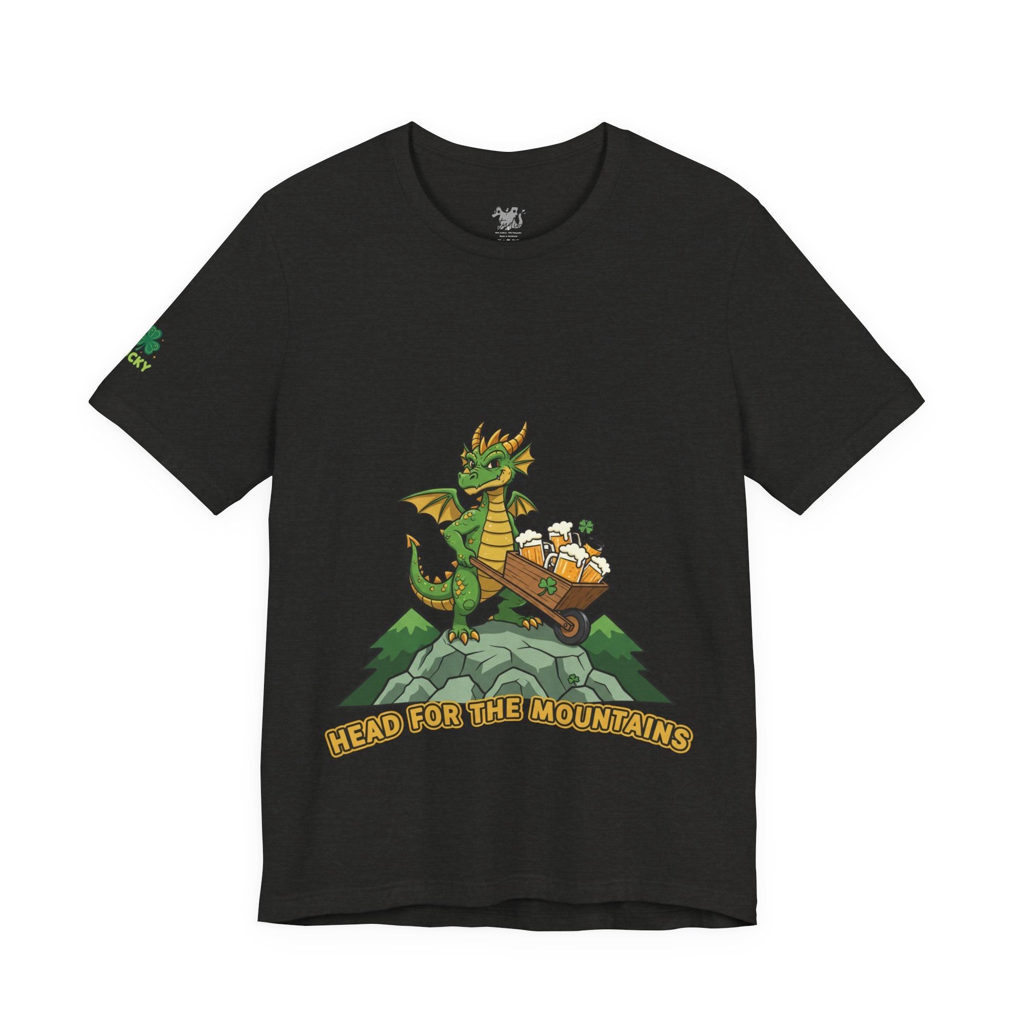 Dragon Hiking Cart tee | Head For The Mountains T-Shirt
