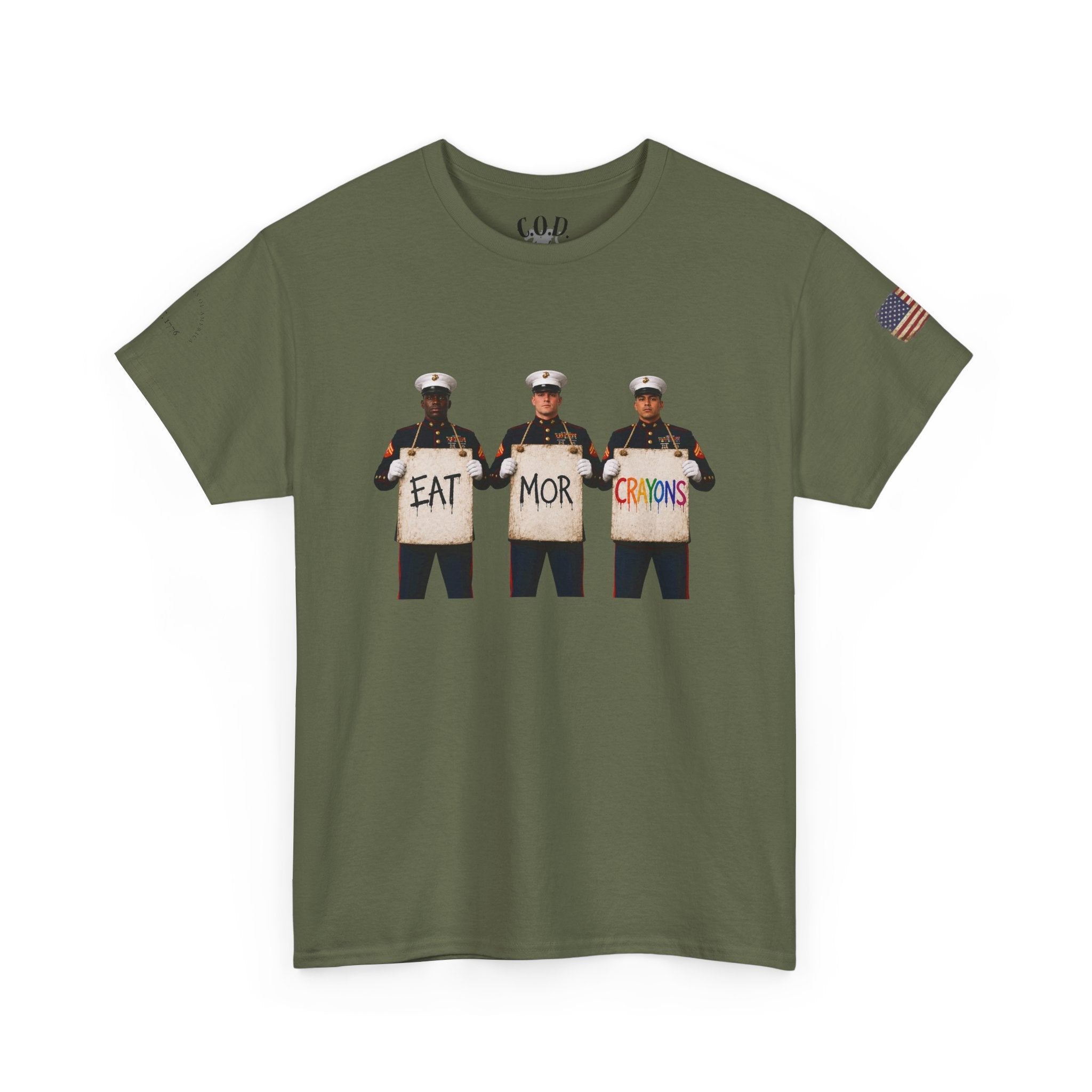 T‑Shirt — 'Eat Mor Crayons