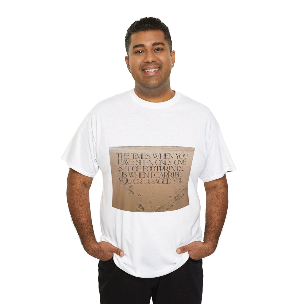 Foot Prints in the Sand | Faith with a Twist
