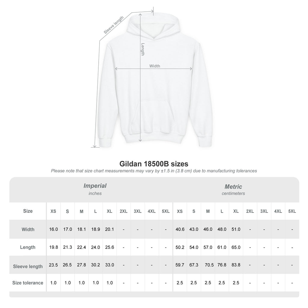 Viking Mode Skull with Horned Helmet Hoodie | Youth Hoodie