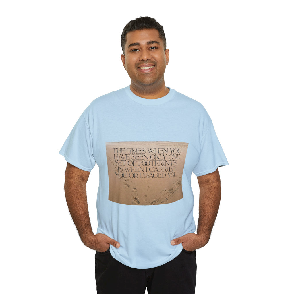 Foot Prints in the Sand | Faith with a Twist