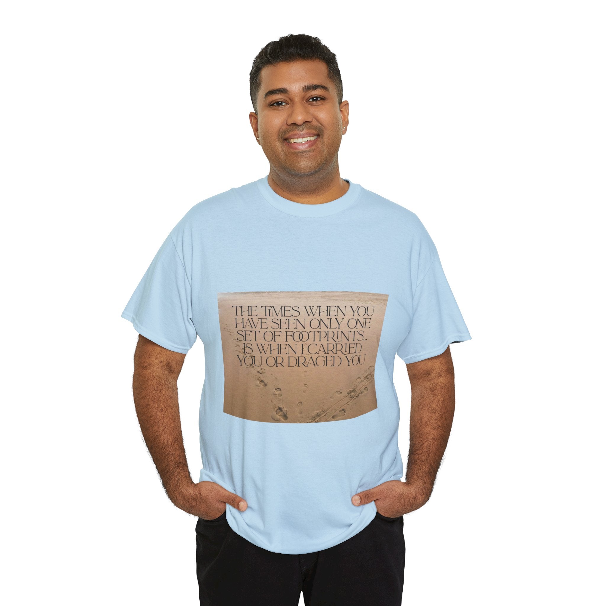 Foot Prints in the Sand | Faith with a Twist