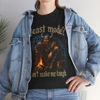 Viking Campfire T-Shirt — "Beast mode? Don’t make me laugh" Graphic Tee