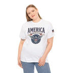 America Patriotic T‑Shirt – "America Celebrating 250 Years" Eagle Emblem