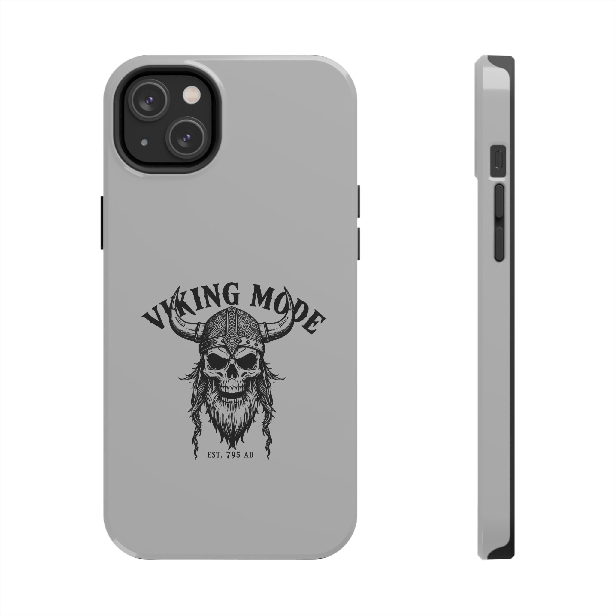 Viking Mode Skull Helmet phone case | Nordic warrior, est. 795 AD