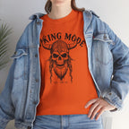 Viking Mode Skull Viking T-shirt | Norse Helmet Skull Graphic Tee